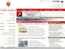 Tablet Screenshot of czarny-dunajec.pl